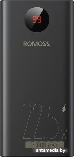 Внешний аккумулятор Romoss PEA40PF (черный) - фото 1 - id-p227197748