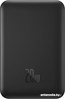 Внешний аккумулятор Baseus Magnetic Mini Air Wireless Fast Charge Power Bank 20W 6000mAh (черный)