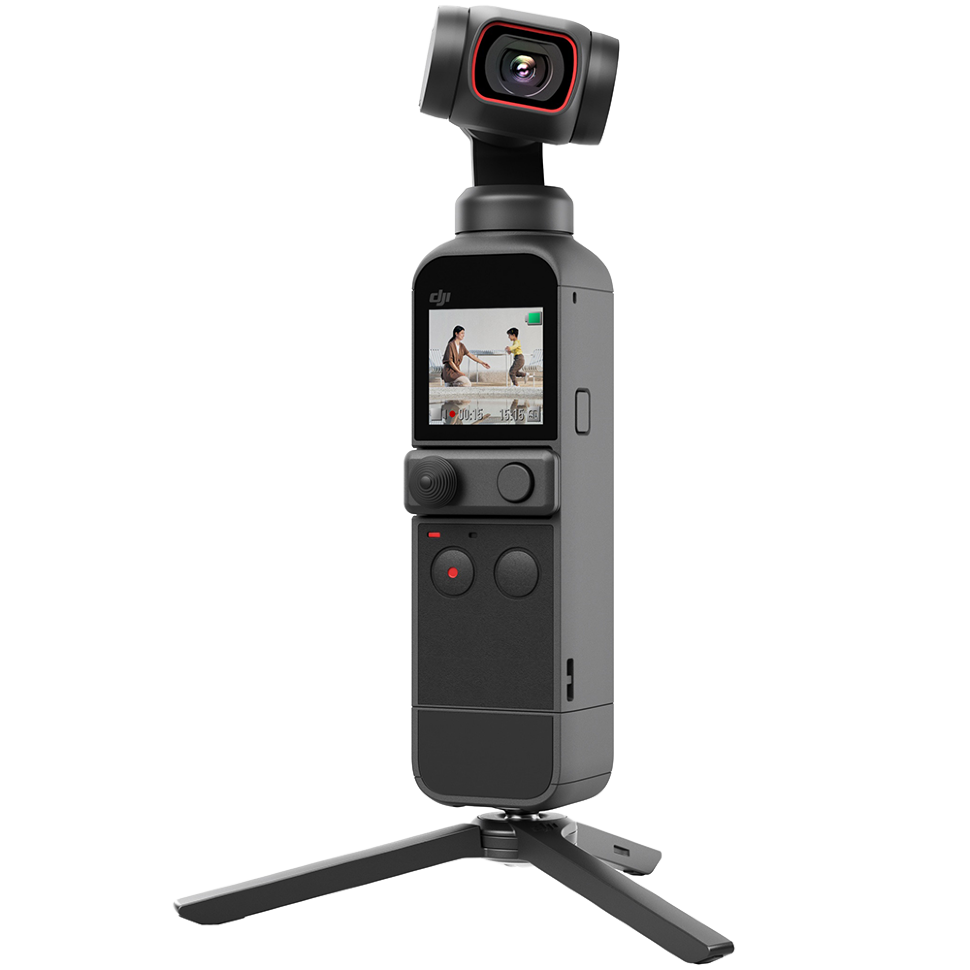 Компактная камера с трехосевой стабилизацией DJI Pocket 2 Creator Combo Чёрная - фото 1 - id-p226743409