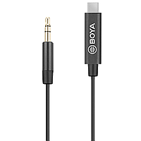 Переходник BOYA BY-K2 Type-C - mini Jack 3.5 мм TRS