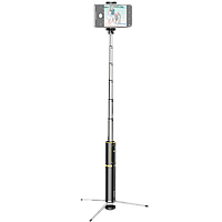 Монопод Baseus Fully Folding Selfie Stick Чёрный с золотом