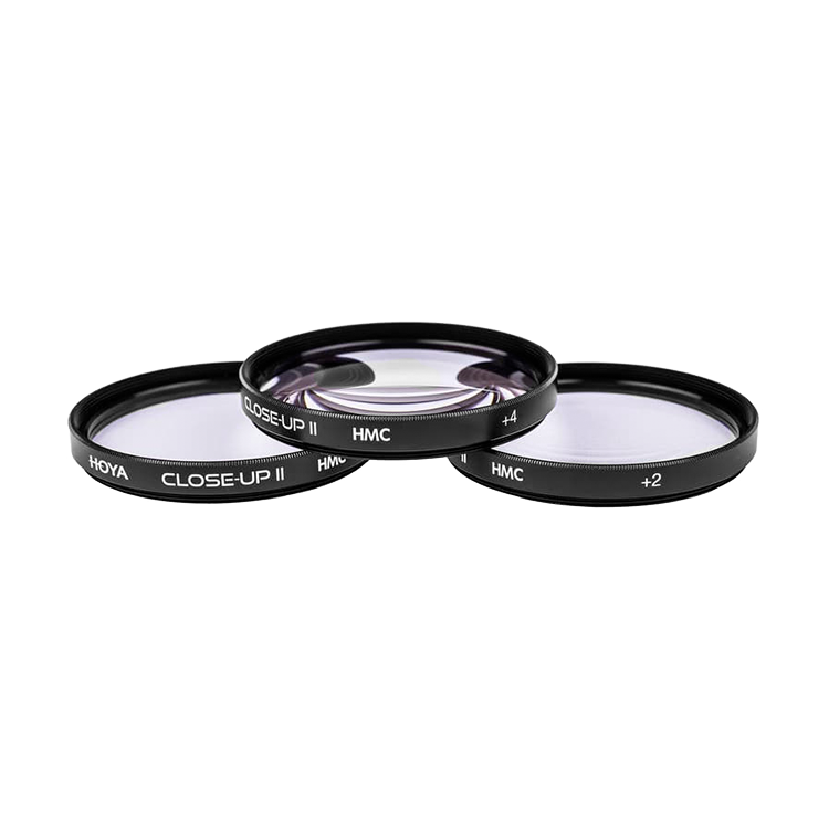 Комплект макролинз HOYA HMC Close-Up Filter Set II (+1+2+4) 67 мм - фото 2 - id-p226745348