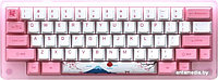 Клавиатура Akko ACR 59 Acrylic Tokyo (Akko CS Jelly Pink, нет кириллицы)