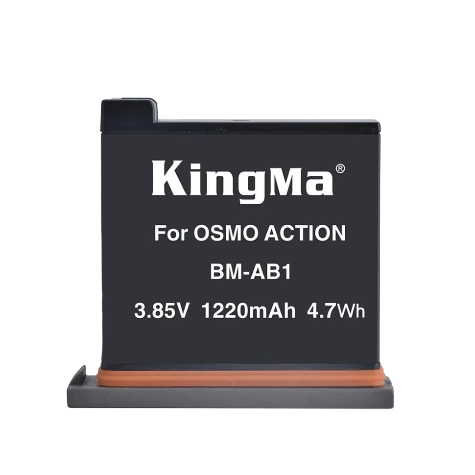 Аккумулятор Kingma BM-AB1 1220mAh для DJI Osmo Action - фото 1 - id-p226743550