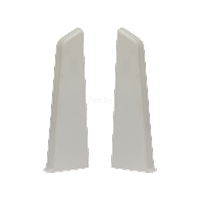 Заглушка для плинтуса ПВХ Winart Tera 72 700 Белый Матовый (левая+правая)