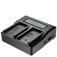 Зарядное устройство двойное KingMa для аккумуляторов NP-F