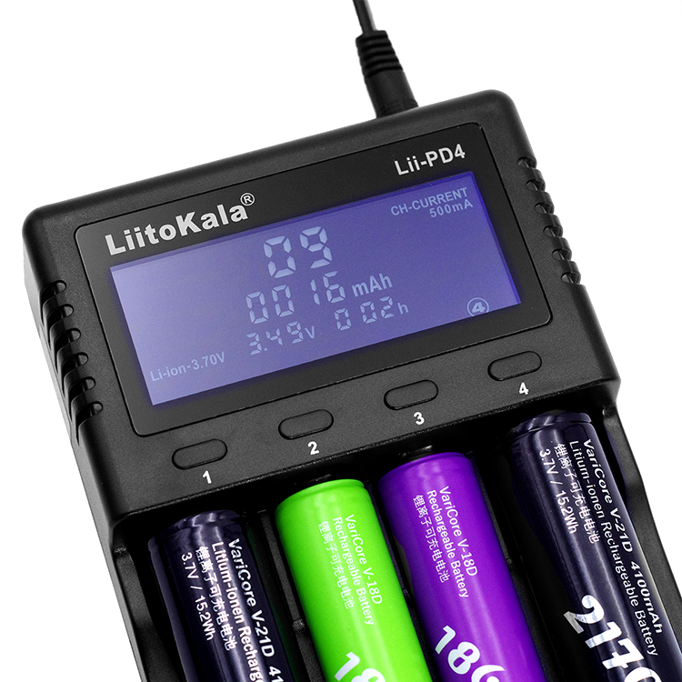 Зарядное устройство LiitoKala Lii-PD4 - фото 3 - id-p226741423
