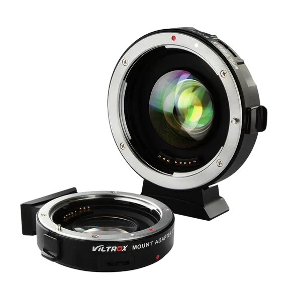 Адаптер Viltrox EF-M2 II (v.2) для объектива Canon EF на байонет Micro 4/3 - фото 1 - id-p226744565