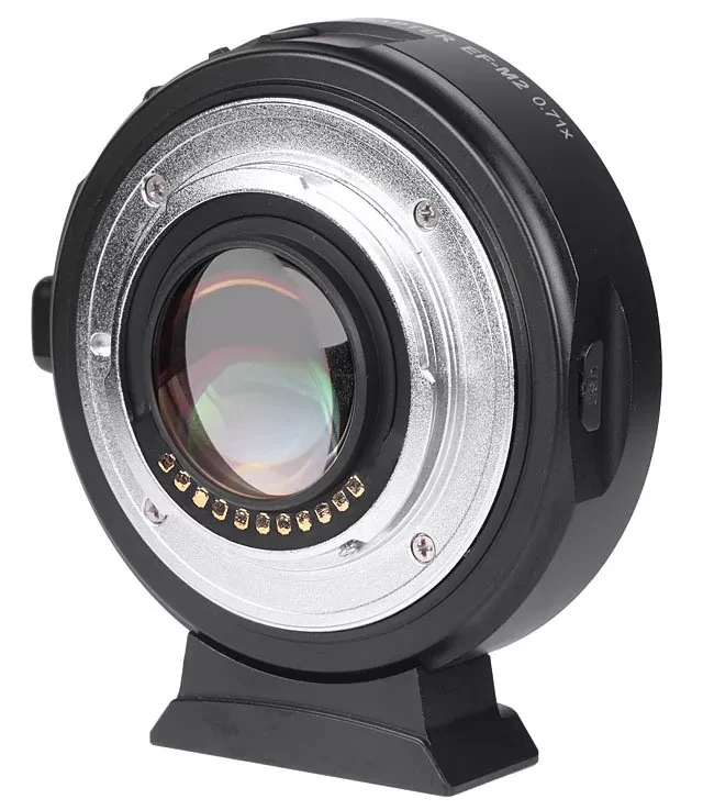 Адаптер Viltrox EF-M2 II (v.2) для объектива Canon EF на байонет Micro 4/3 - фото 3 - id-p226744565