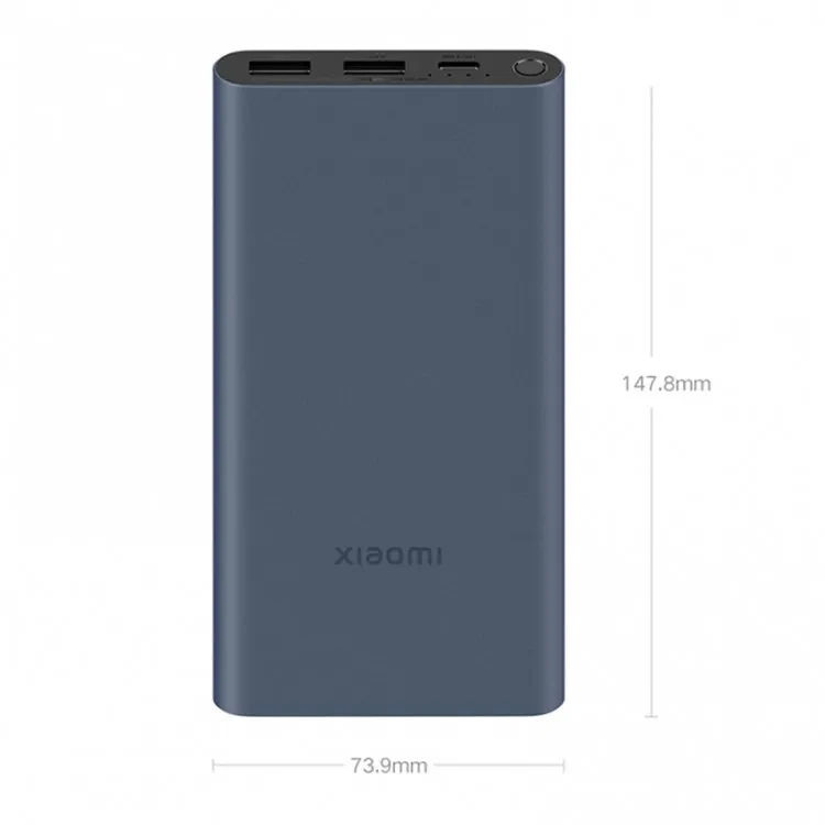 Внешний аккумулятор Xiaomi Mi Power Bank 3 22.5W 10000mAh Серебро - фото 9 - id-p226740427