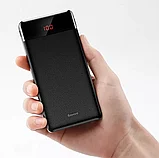 Внешний аккумулятор с дисплеем Baseus Mini Cu 10000mAh Чёрный, фото 8