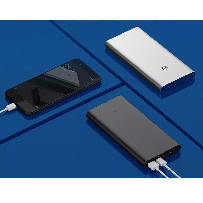 Внешний аккумулятор Xiaomi Mi Power Bank 3 10000мАч Серебро - фото 5 - id-p226740443