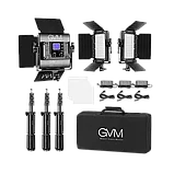 Комплект осветителей GVM 800D-RGB (3шт), фото 6