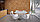 Пробковые панели для стен Wicanders Dekwall Fiord white 600х300х3, фото 2