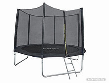 Батут GetActive Jump 10ft-305 см 10360S2Y-L с лестницей, сеткой (черный)