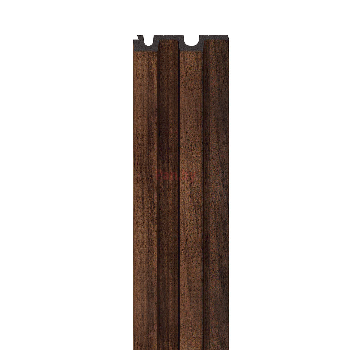 Декоративная реечная панель из полистирола Vox Linerio L-Line Chocolate 2650*122*12 мм Распродажа - фото 1 - id-p209256560