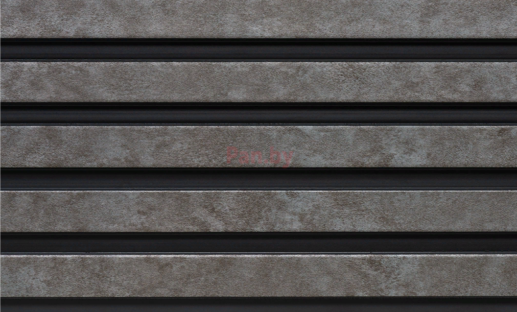 Декоративная реечная панель из полистирола Decor-Dizayn 904-69 Альпийский шифер 3000*150*10 мм - фото 1 - id-p214177915