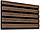 Декоративная реечная панель из полистирола Decor-Dizayn 904-66SH Золотой орех 3000*150*10 мм, фото 3