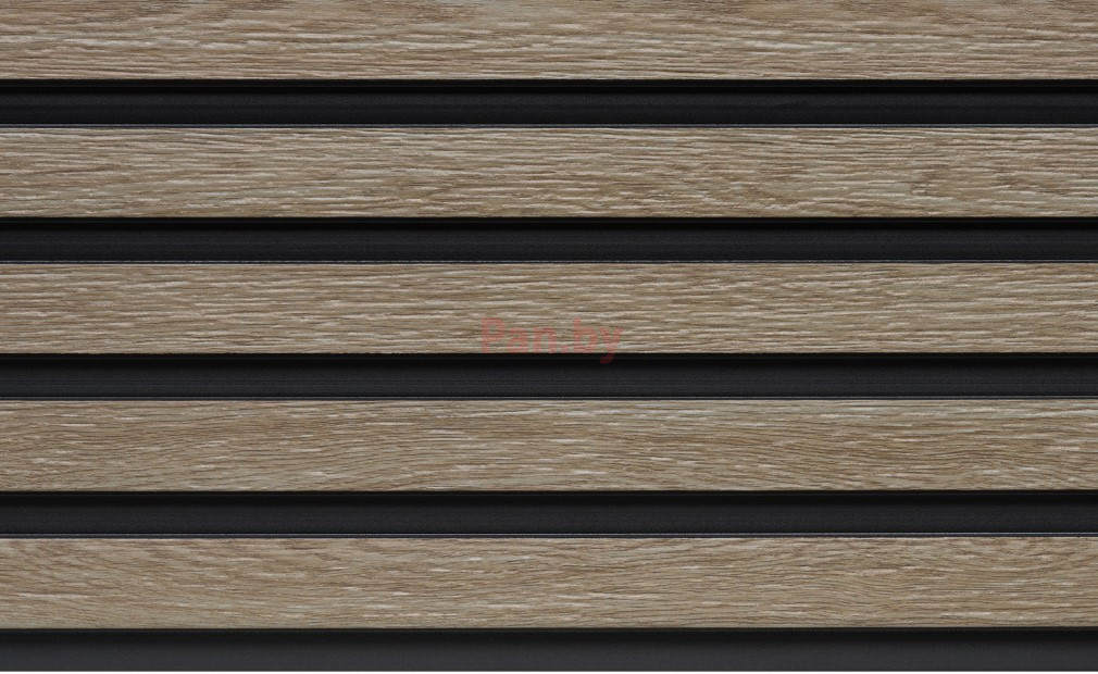 Декоративная реечная панель из полистирола Decor-Dizayn 904-65SH Горная лиственница 3000*150*10 мм - фото 1 - id-p214177918