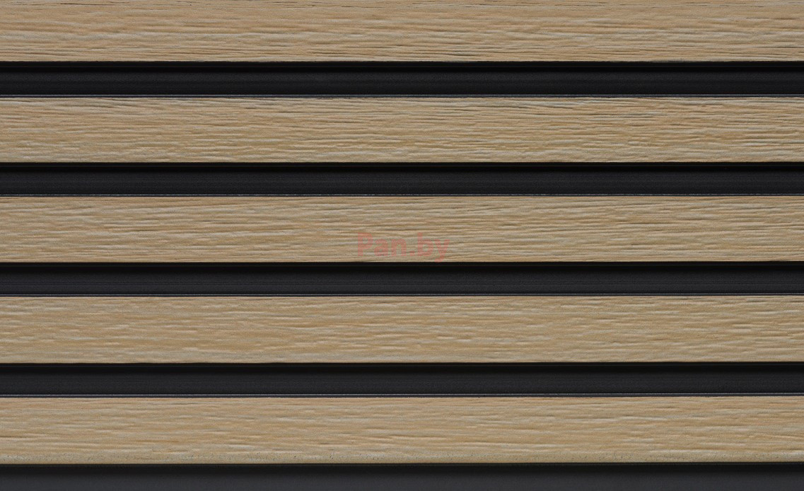 Декоративная реечная панель из полистирола Decor-Dizayn 904-63SH Груша светлая 3000*150*10 мм