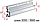 Начальный (стартовый) профиль для сайдинга Альта-Профиль Белый 3м, фото 2