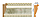 Декоративный багет для стен Декомастер Ренессанс 214-373, фото 2
