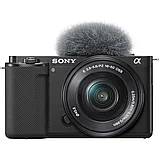 Беззеркальная камера Sony ZV-E10 Черная (+ E PZ 16-50mm f/3.5-5.6 OSS), фото 3