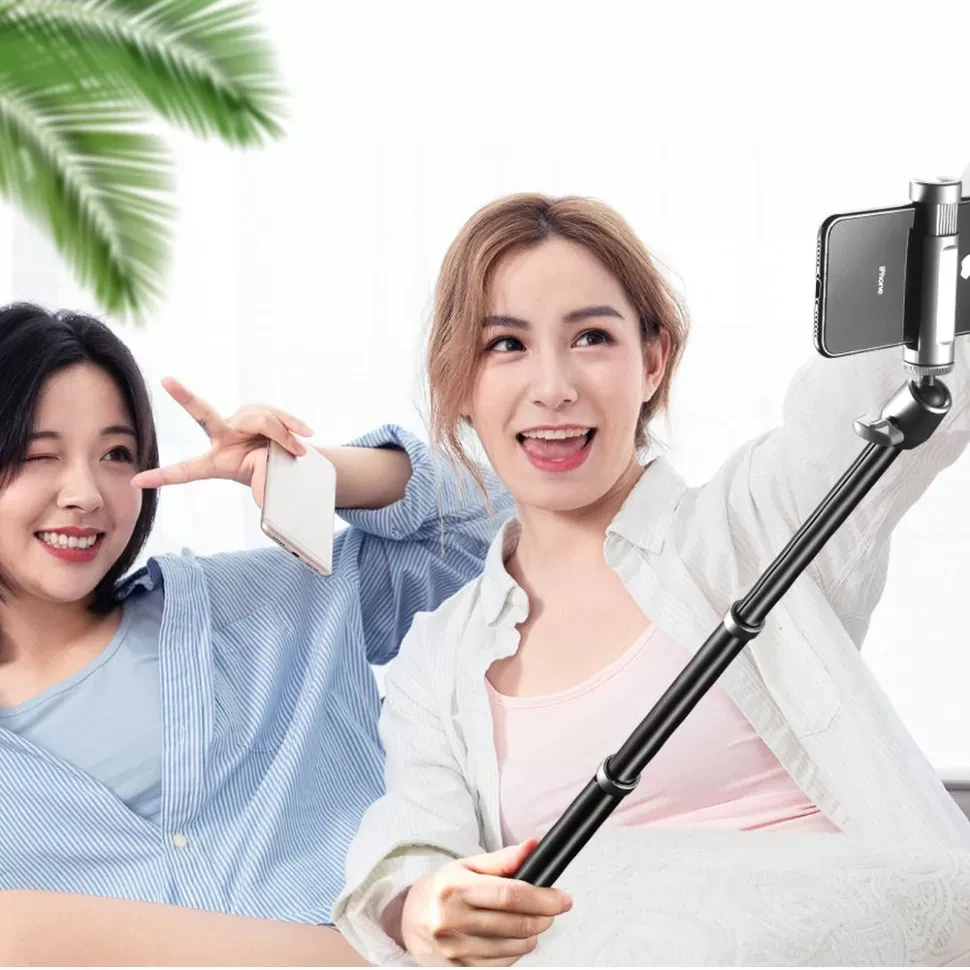 Штатив Ulanzi SK-04 Selfie Stick Tripod Чёрный - фото 4 - id-p226761084