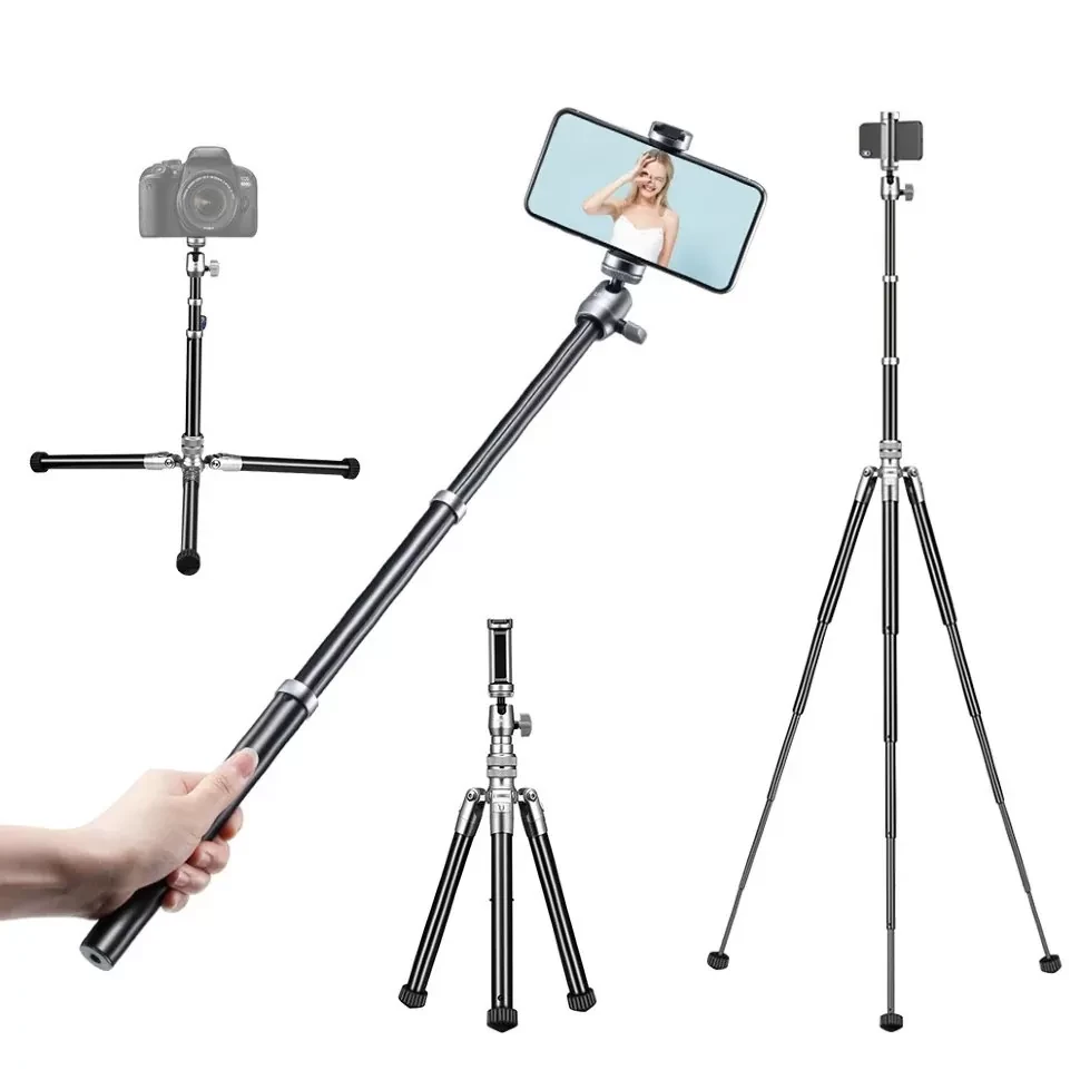 Штатив Ulanzi SK-04 Selfie Stick Tripod Чёрный - фото 9 - id-p226761084