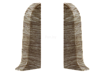 Заглушка для плинтуса ПВХ Winart 58 838 Дуб Ливорский (левая+правая)