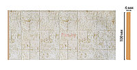 Декоративная панель из полистирола Декомастер Stone Line R10-25 2400х100х6
