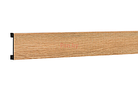 Декоративная интерьерная рейка из дюрополимера Decor-Dizayn 618-64PR с насечкой, 3000*40*15