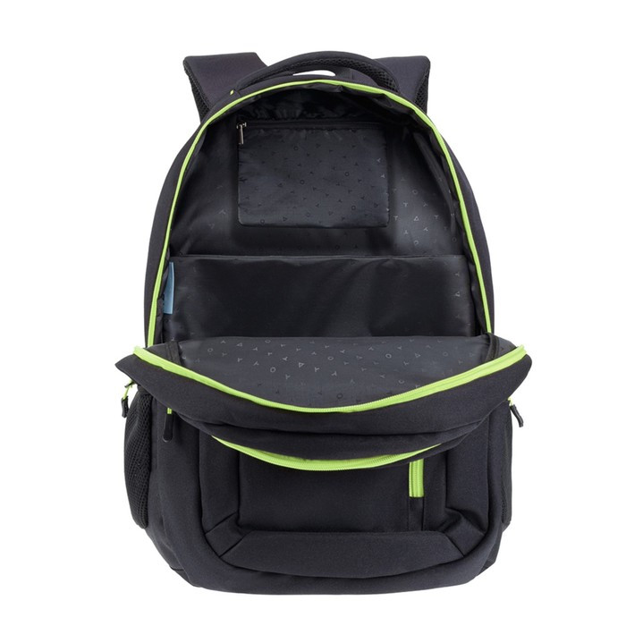 Рюкзак молодежный 45 х 32 х 16 см, эргономичная спинка, + мешок, TORBER CLASS X, чёрный/зелёный - фото 5 - id-p227204037