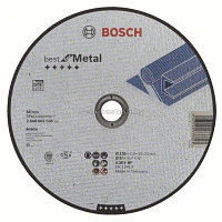 Отрезные и обдирочные круги Bosch Отрезной круг Best по металлу 230x2,5, прямой (2608603530)
