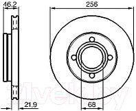Тормозной диск Bosch 0986478018