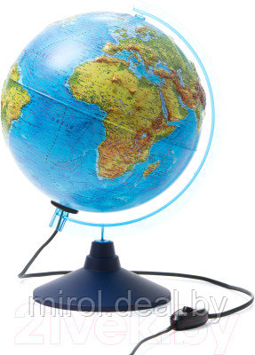 Глобус Globen Двойная карта рельефный с подсветкой / Ке022500195 - фото 1 - id-p227205858