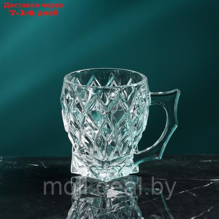 Набор кружек стеклянных "Алиса", 6 шт, 150 мл, Иран - фото 2 - id-p223992728