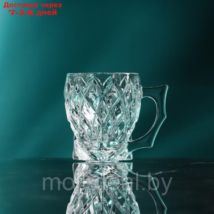Набор кружек стеклянных "Алиса", 6 шт, 150 мл, Иран - фото 3 - id-p223992728
