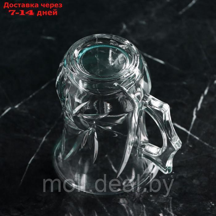 Набор кружек стеклянных "Сильвия", 6 шт, 180 мл, Иран - фото 5 - id-p223992729