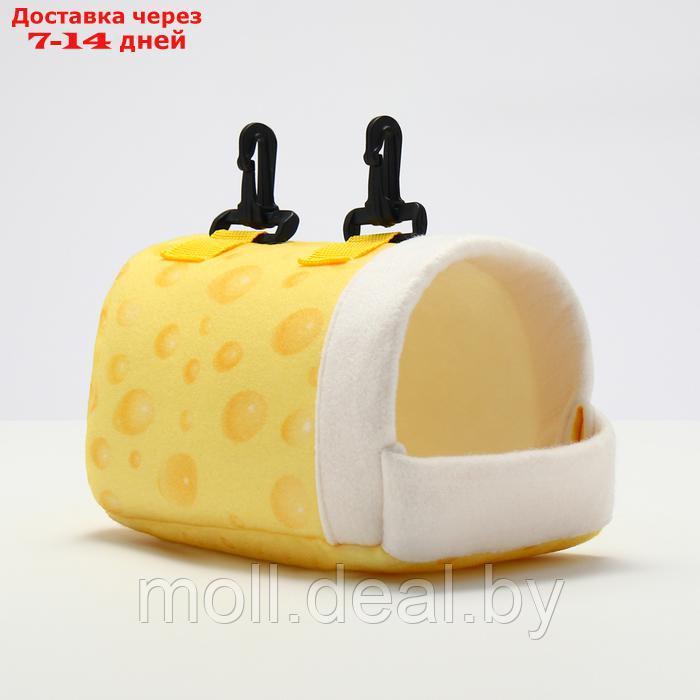 Подвесной домик-кроватка "Сыр", 18 х 15 х 12 см - фото 1 - id-p226884137