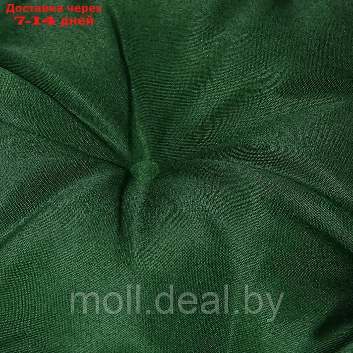 Подушка круглая на кресло непромокаемая D60 см, цвет ярко-зел файберфлекс, грета20%, пэ80% - фото 4 - id-p226884189