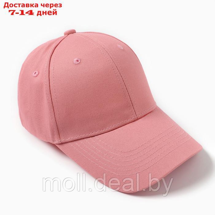 Бейсболка женская, цвет розовый, размер 56-58 - фото 1 - id-p226887116