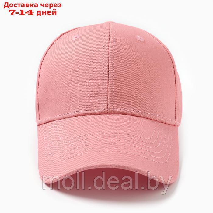 Бейсболка женская, цвет розовый, размер 56-58 - фото 2 - id-p226887116