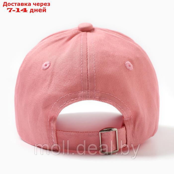 Бейсболка женская, цвет розовый, размер 56-58 - фото 3 - id-p226887116