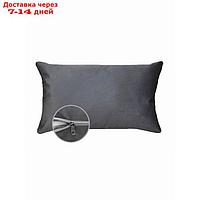 Подушка декоративная на диван "Велюр", размер 35х55 см