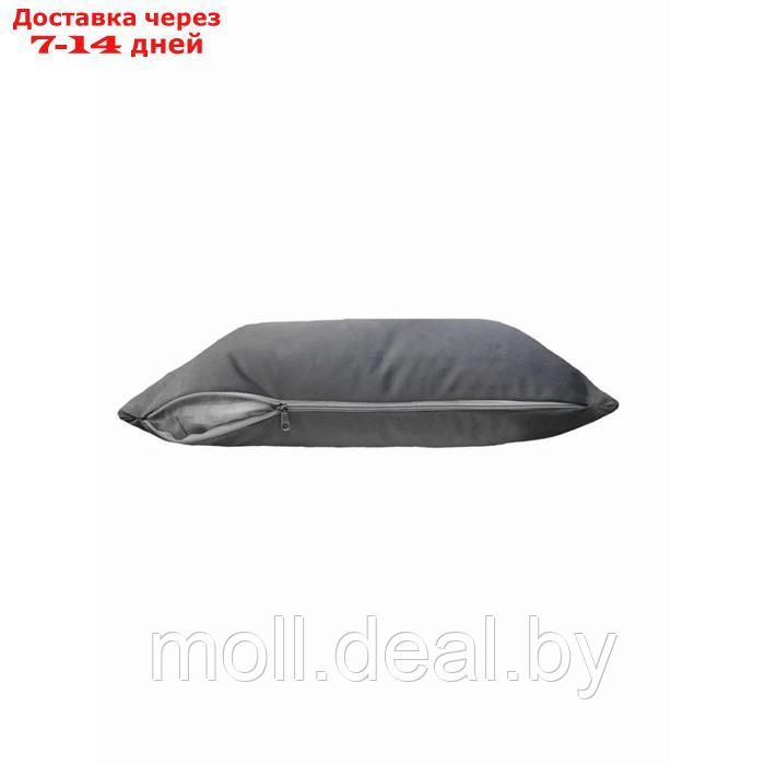 Подушка декоративная на диван "Велюр", размер 35х55 см - фото 3 - id-p226884232