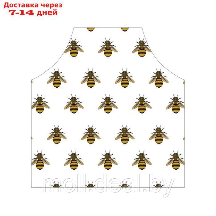 Фартук кухонный с фотопринтом "Нашествие пчел", регулируемый, размер OS - фото 3 - id-p226884239