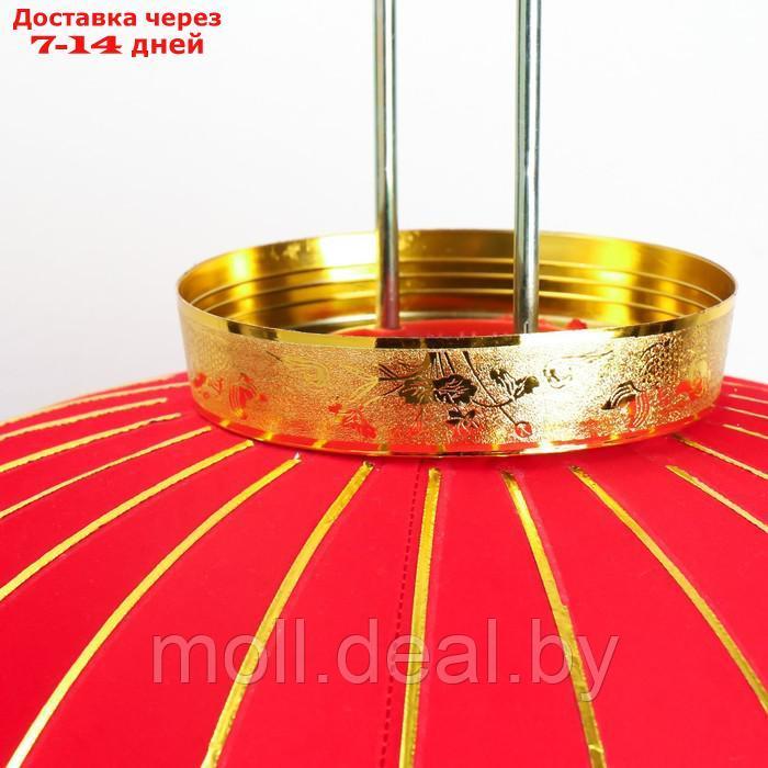 Сувенир текстиль, металл "Китайский фонарик" d=55 см - фото 2 - id-p226884248