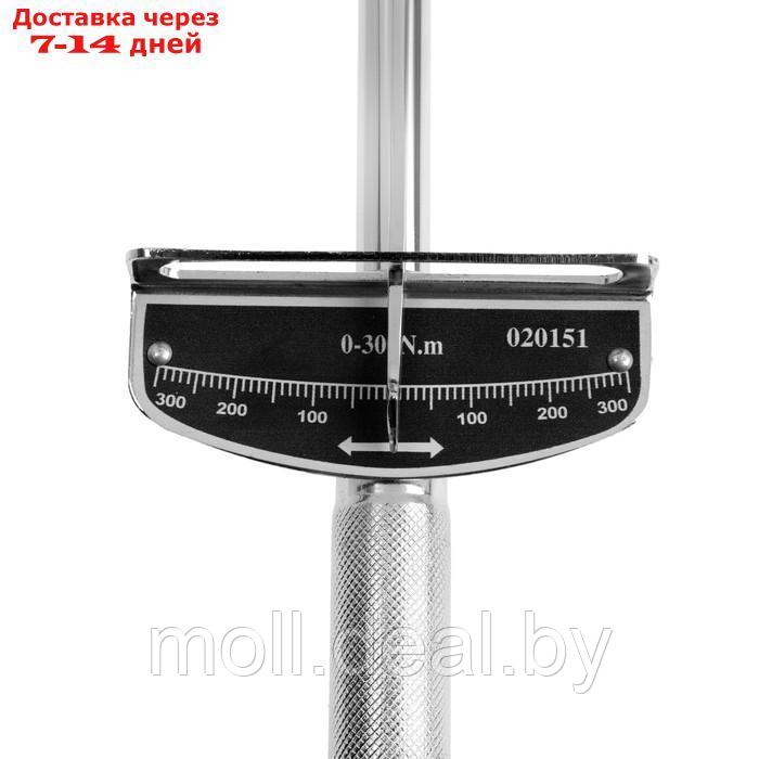 Динамометрический ключ стрелочный ТУНДРА, под квадрат 1/2", до 300 Н*м - фото 5 - id-p226890083