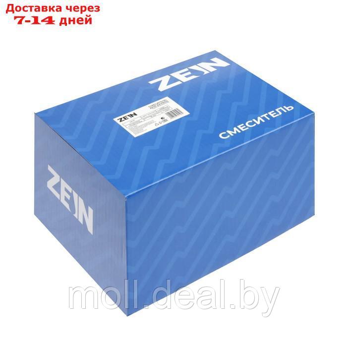 Смеситель для ванны ZEIN Z3838, однорычажный, душевой набор, лейка 5 режимов, черный - фото 8 - id-p226890100